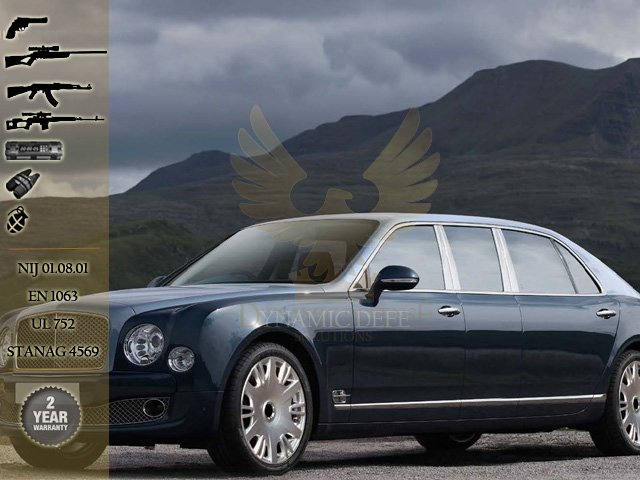 Armored Bentley Mulsanne Best Armoured Car For Sale in UAE 