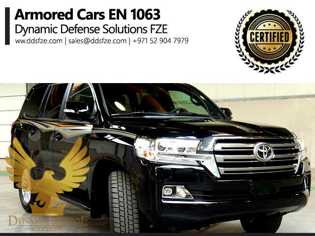 Armored cars for sale Armoured Toyota Land Cruiser 200 Series