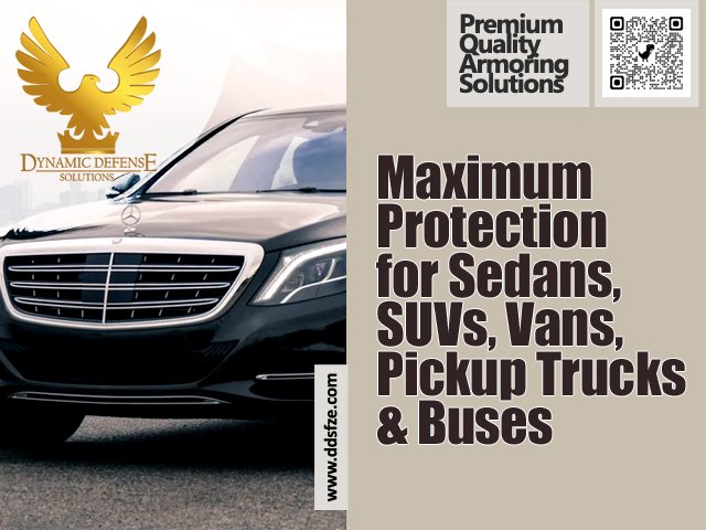 Bulletproof Glass available for Sedans, SUVs, Pickup Trucks, Vans, and Buses – Maximum Protection for Every Vehicle Type.